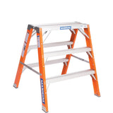 Magnum Tool STS3-F 3 ft Fiberglass Sawhorse Step-Up Bench with 10 in Split Top (1 Each)