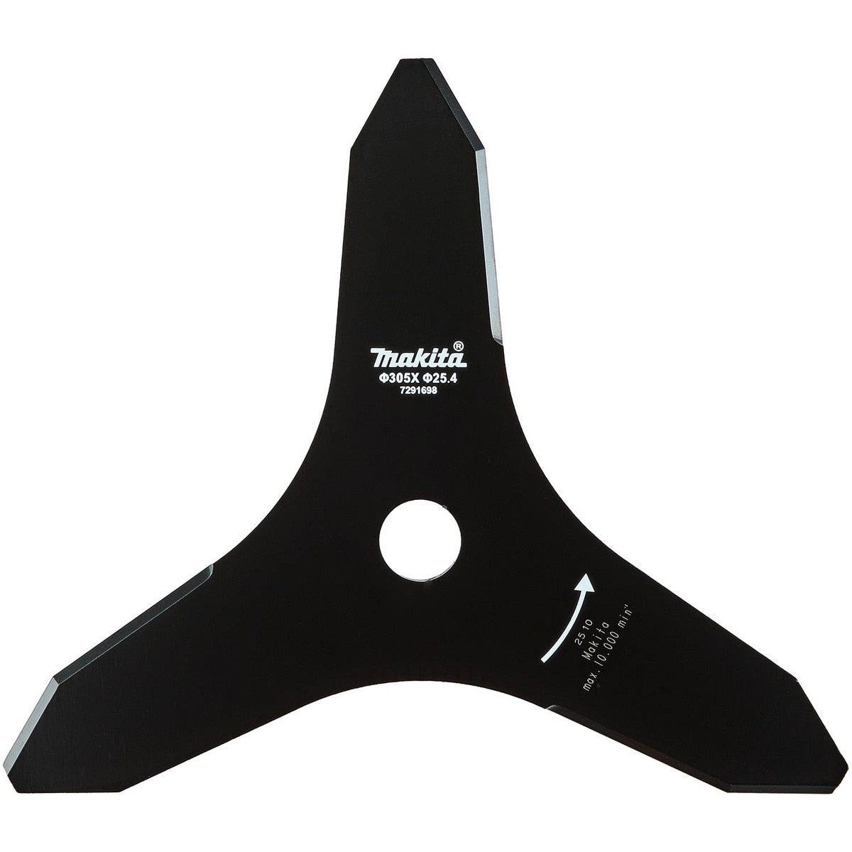 Makita 1916D1-4 12" 3-Tooth Steel Reversible Brush Cutter Blade for Brush Cutters and Trimmers
