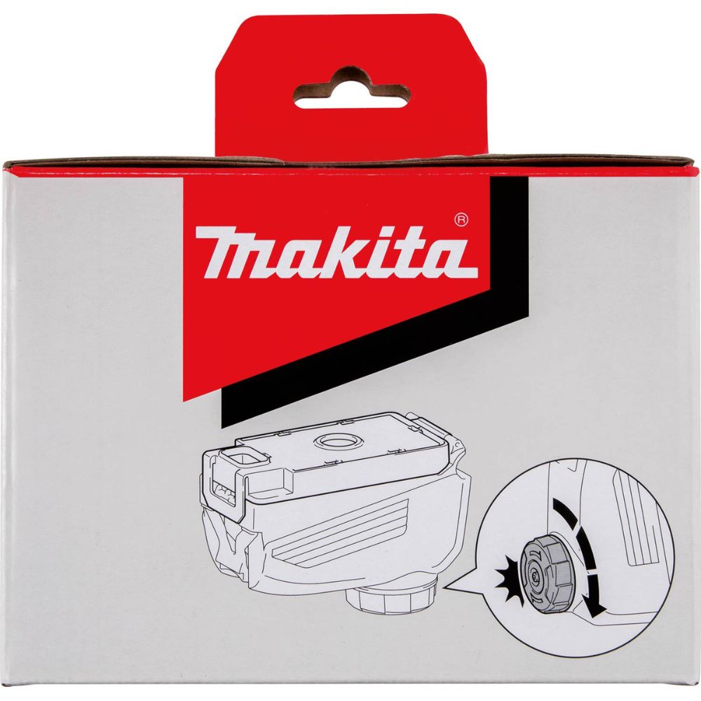 Makita 199587-8 Dust Case with HEPA Filter Cleaning Mechanism - 7