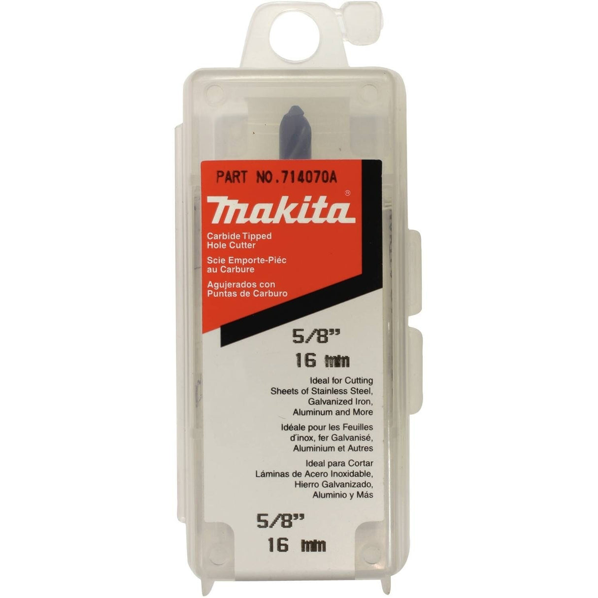 Makita 714070-A 5/8" Carbide-Tipped Hole Saw - 3