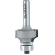 Makita 733120-2A 1/4" Carbide-Tipped Corner Round, 2 Flute Router Bit