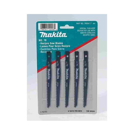 Makita 792541-7 Reciprocationg Saw Blades 5 pack