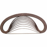 Makita A-34584 1/2" x 21" Aluminum Oxide Abrasive Belt 80 Grit for Tight-Space Material Removal (10 Pack)