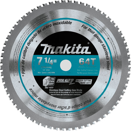 Makita A-95875 7-1/4" 64T Carbide-Tipped Saw Blade