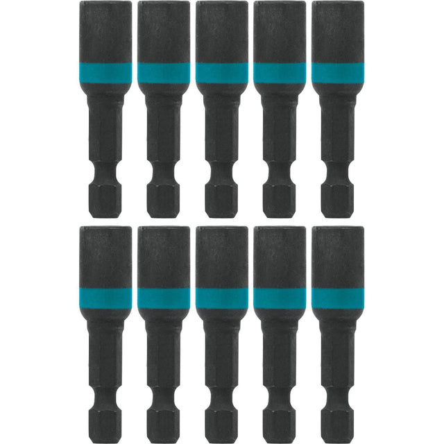 Makita A-97106 ImpactX  1/4" x 1-3/4" Magnetic Nut Driver, 10/pk, Bulk