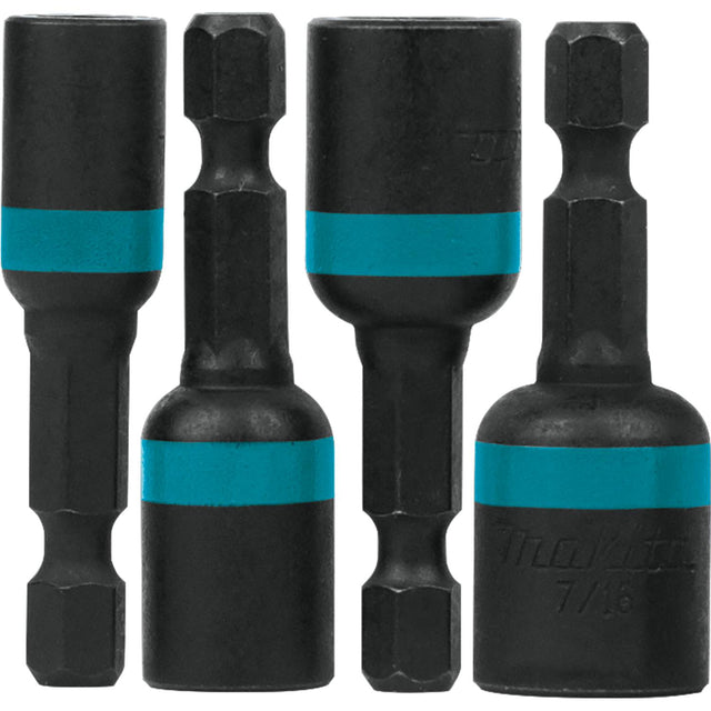 Makita A-97639 ImpactX  4 Pc. 1-3/4" Magnetic Nut Driver Set