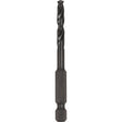 Makita A-97782 3/16" Black Oxide Drill Bit, 1/4" Hex Shank