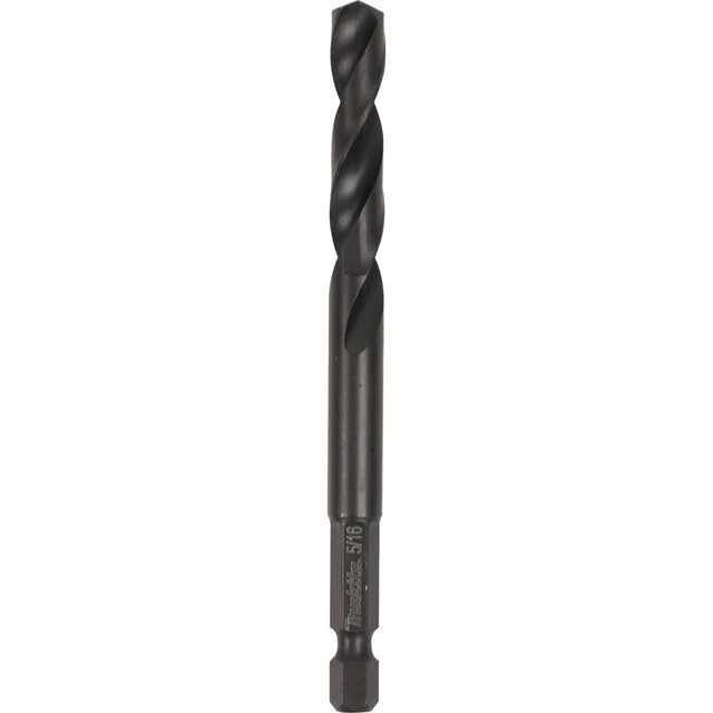 Makita A-97829 5/16" Black Oxide Drill Bit, 1/4" Hex Shank