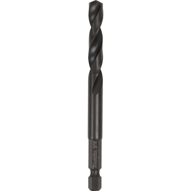 Makita A-97829 5/16" Black Oxide Drill Bit, 1/4" Hex Shank