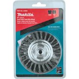 Makita A-98550 4" Knot Cable Twist Wire Wheel, M10 x 1.25 - 3