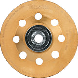 Makita A-98871 5" Low-Vibration Diamond Cup Wheel, Turbo - 3