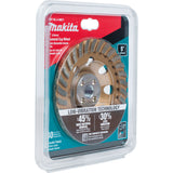 Makita A-98871 5" Low-Vibration Diamond Cup Wheel, Turbo - 8