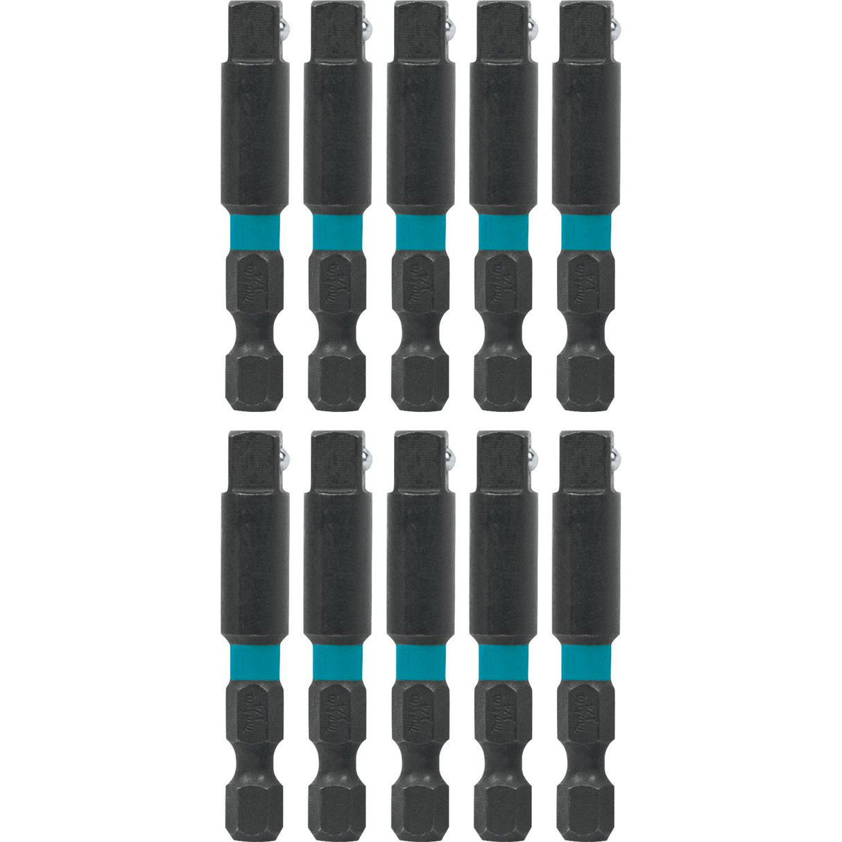 Makita A-99362 ImpactX  1/4" x 2" Socket Adapter, 10/pk, Bulk