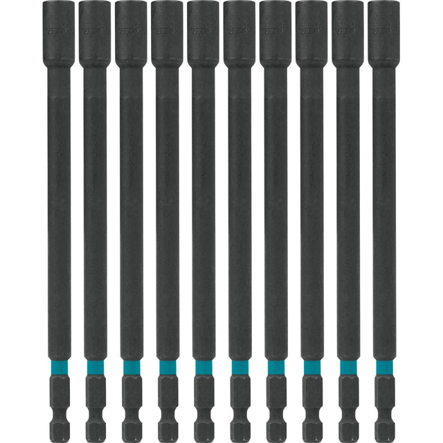 Makita A-99459 ImpactX  1/4" x 6" Magnetic Nut Driver, 10/pk, Bulk