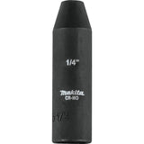Makita A-99518 1/4" Deep Well Impact Socket, 3/8" Drive