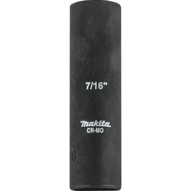 Makita A-99552 7/16" Deep Well Impact Socket, 3/8" Drive