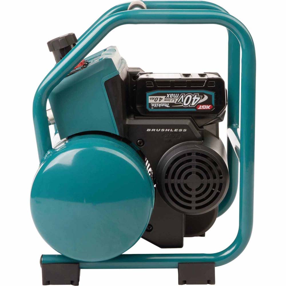 Makita AC001GM1 40V max XGT Brushless Cordless 2 Gallon Quiet Series Compressor Kit (4.0Ah) - 5