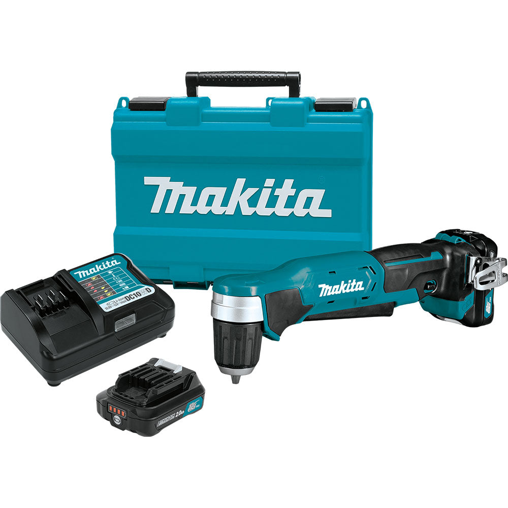 Makita AD04R1 12V max CXT Lithium-Ion Cordless 3/8" Right Angle Drill Kit