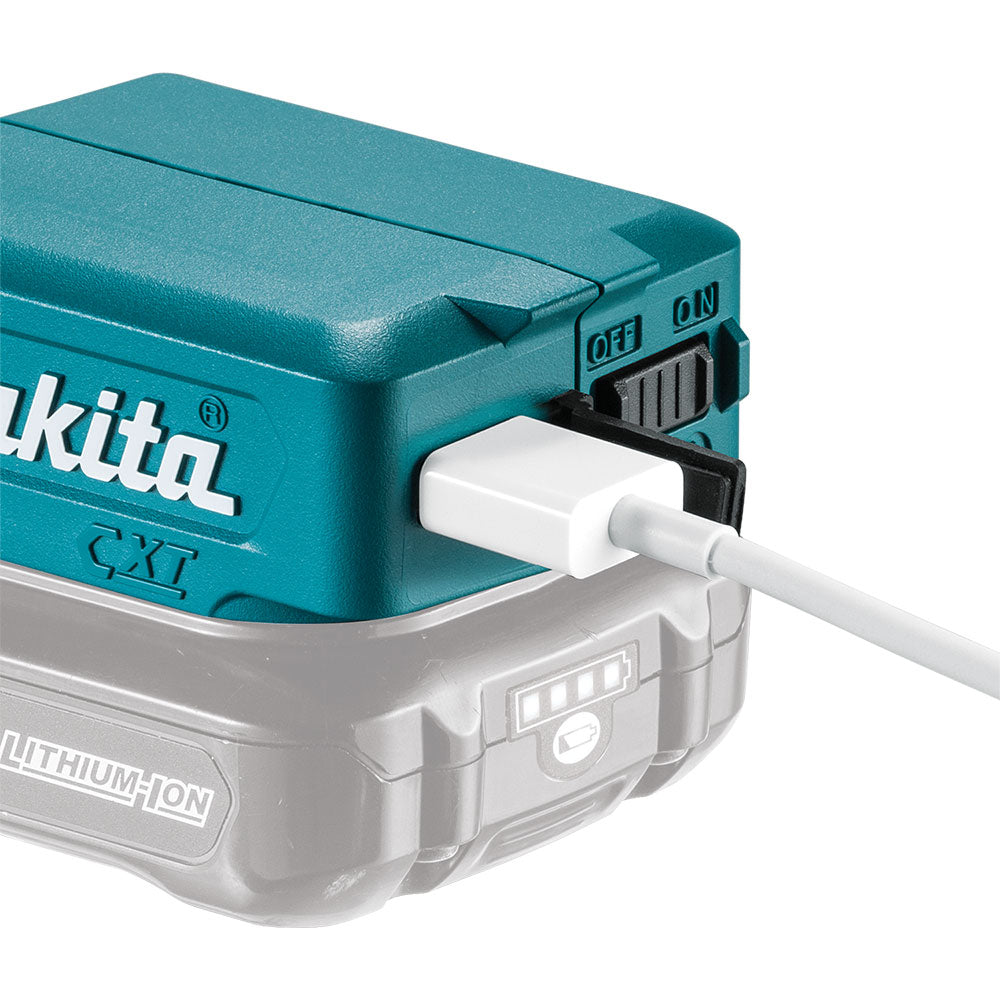 Makita ADP08 12V max CXT Cordless Power Source (Power Source Only) - 6