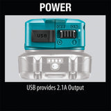 Makita ADP08 12V max CXT Cordless Power Source (Power Source Only) - 8