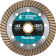 Makita B-69696 4-1/2" Diamond Blade, Turbo, General Purpose