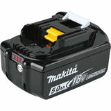 Makita BL1850BDC2X1 18V LXT Lithium-Ion Battery and Rapid Optimum Charger Starter Pack, 2ea. BL1850B, DC18RC, (5.0Ah) - 7