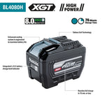 Makita BL4080H 40V Max XGT 8.0Ah High Power Lithium-Ion Battery - 2