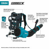 Makita CBU04Z 40V max ConnectX Brushless Backpack Blower, Tool Only - 2