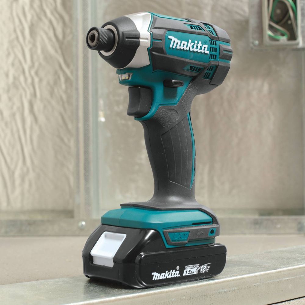 Makita CT225SYX 18V LXT Lithium-Ion Compact Cordless 2 Pc. Combo Kit, XFD10Z, XDT11Z, bag (1.5Ah) - 15