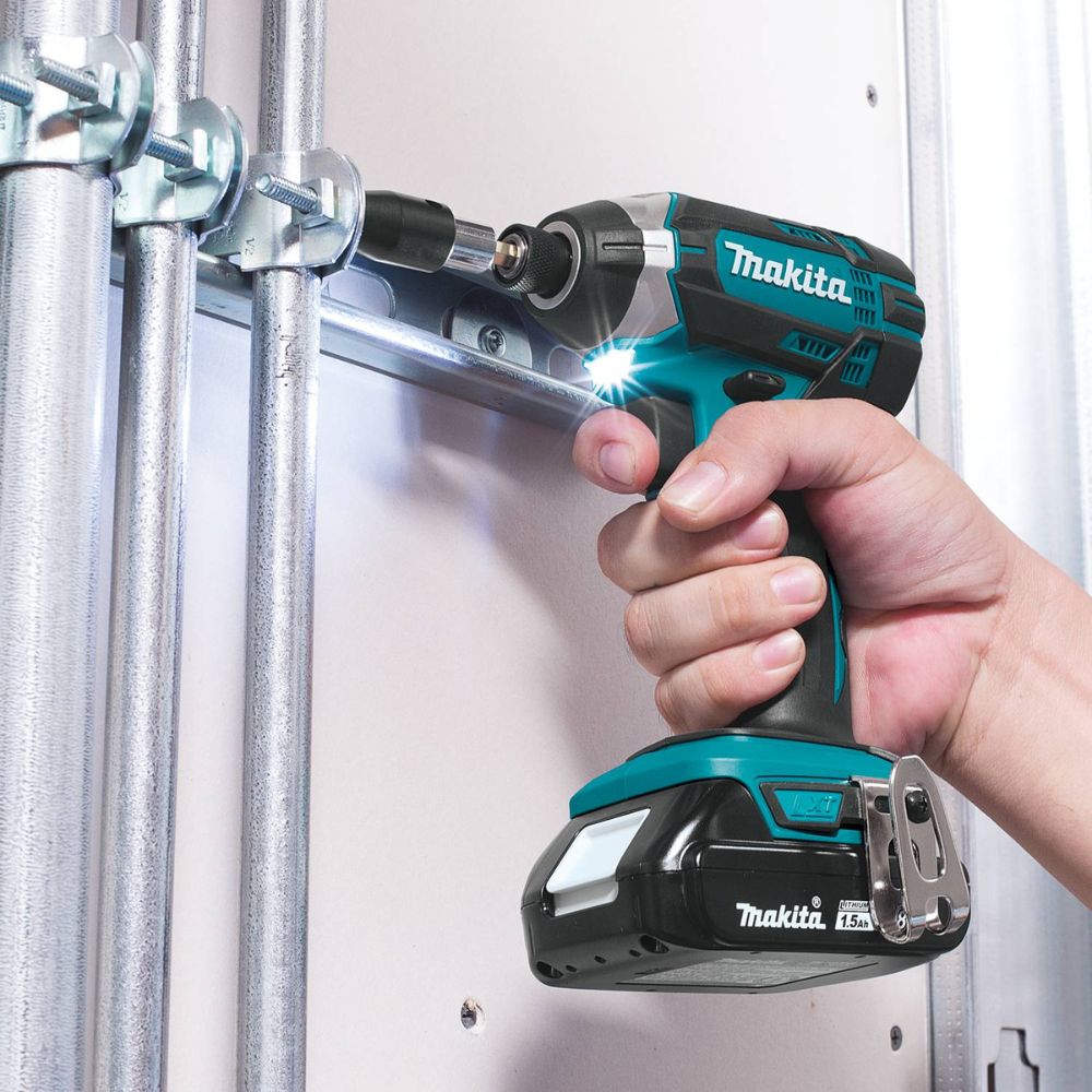 Makita CT225SYX 18V LXT Lithium-Ion Compact Cordless 2 Pc. Combo Kit, XFD10Z, XDT11Z, bag (1.5Ah) - 18