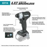 Makita CX203SYBXRJ 18V LXT Li-Ion Sub-Compact Brushless Cordless 2-Pc. Combo Kit with Recipro Saw - 2