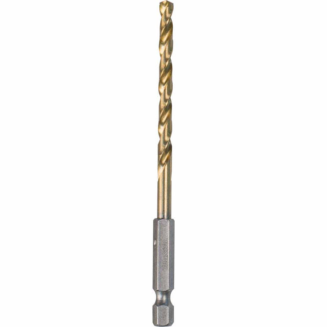 Makita D-23911 3/16" Titanium Coated Drill Bit, 1/4" Hex Shank