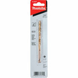 Makita D-23927 1/4" Titanium Coated Drill Bit, 1/4" Hex Shank - 15