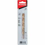 Makita D-23949 3/8" Titanium Coated Drill Bit, 1/4" Hex Shank - 9