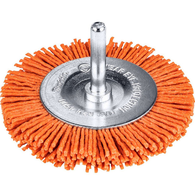 Makita D-70605 3" Nylon Wheel Brush, Coarse, 80 Grit