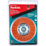 Makita D-70627 4" Nylon Wheel Brush, Coarse, 80 Grit - 2