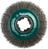 Makita D-73190 X-LOCK 4" Carbon Steel Crimped Wire Bevel Brush