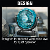 Makita DCF102Z 18V LXT Lithium-Ion Cordless 7-1/8" Fan, 3-spd. (Tool only) - 6