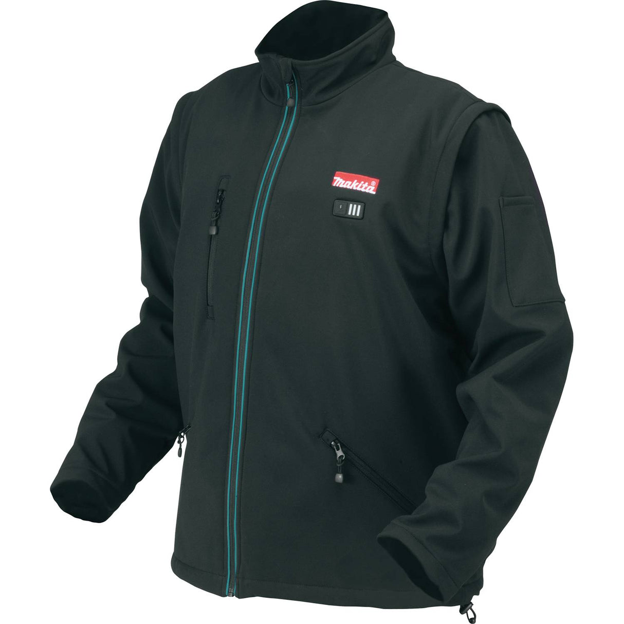 Makita DCJ200Z3XL 18V LXT Cordless Heated Jacket, Jacket Only Black, 3XL