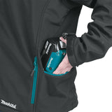 Makita DCJ205Z2XL 18V LXT Lithium-Ion Cordless Heated Jacket, Jacket Only(2XL) - 12