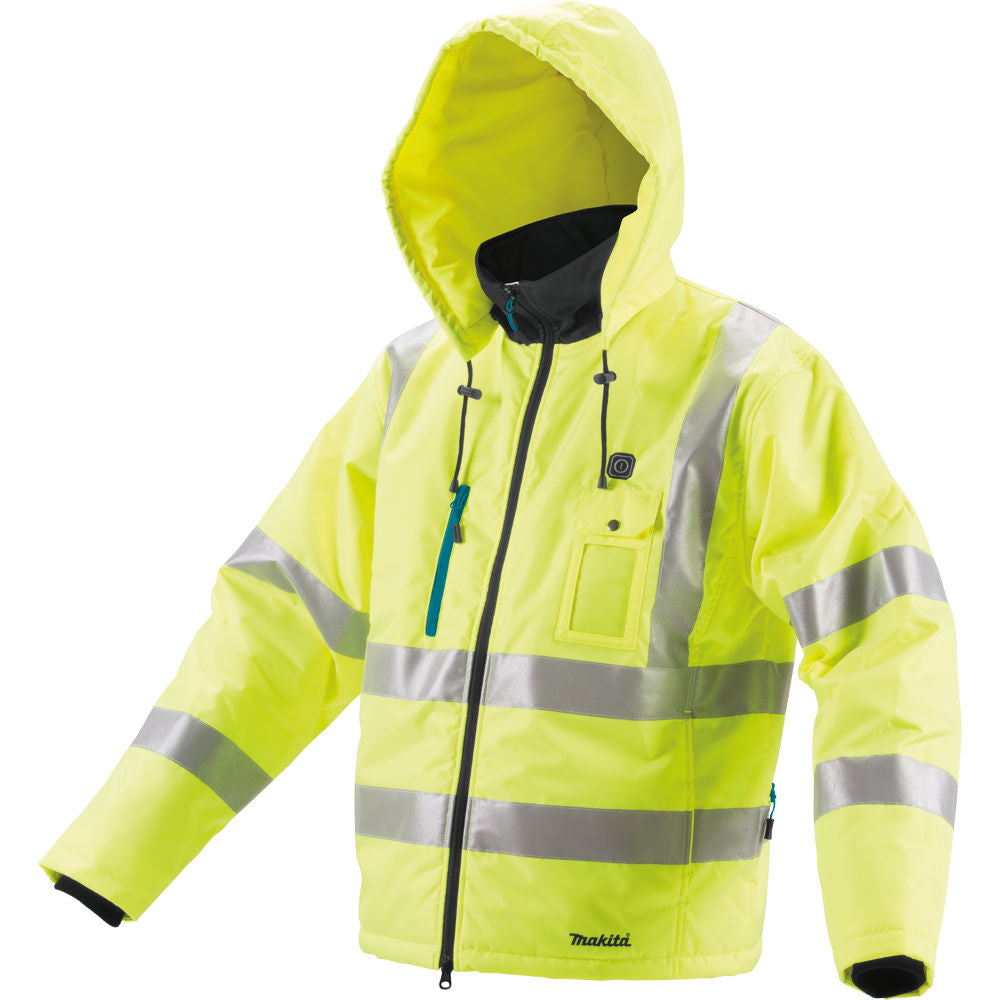 Makita DCJ206Z2XL 18V LXT Cordless High Visibility Heated Jacket (2XL)