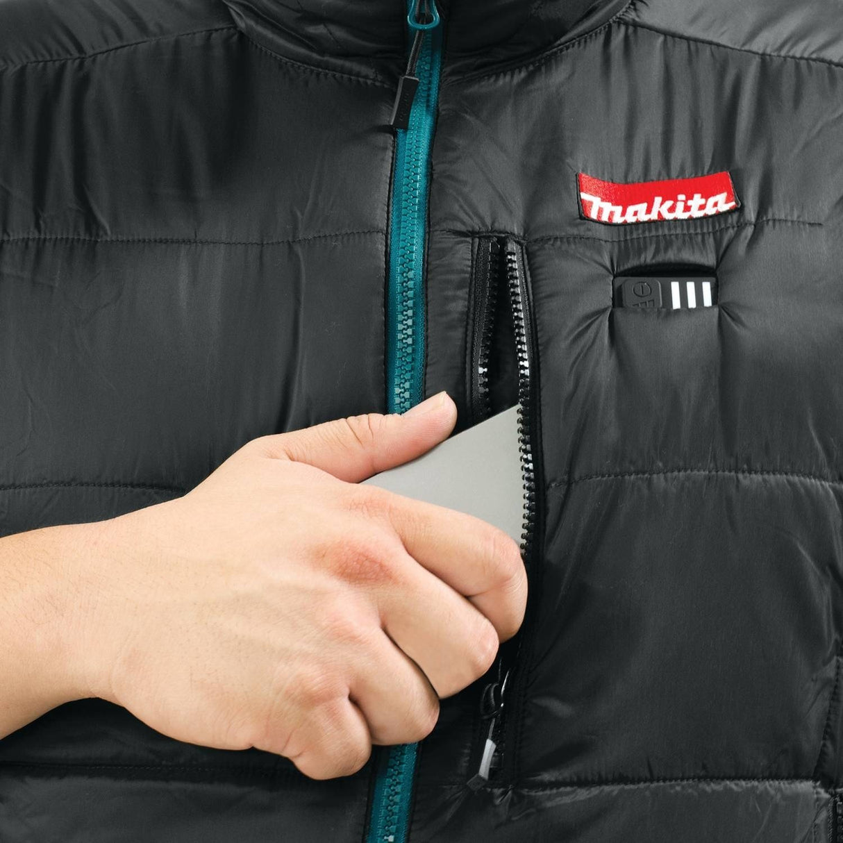 Makita DCV200Z2XL 18V LXT Black Heated Vest XXL - 5