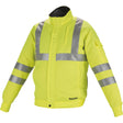 Makita DFJ214ZS 18V LXT Lithium-Ion Cordless High Visibility Fan Jacket (S)