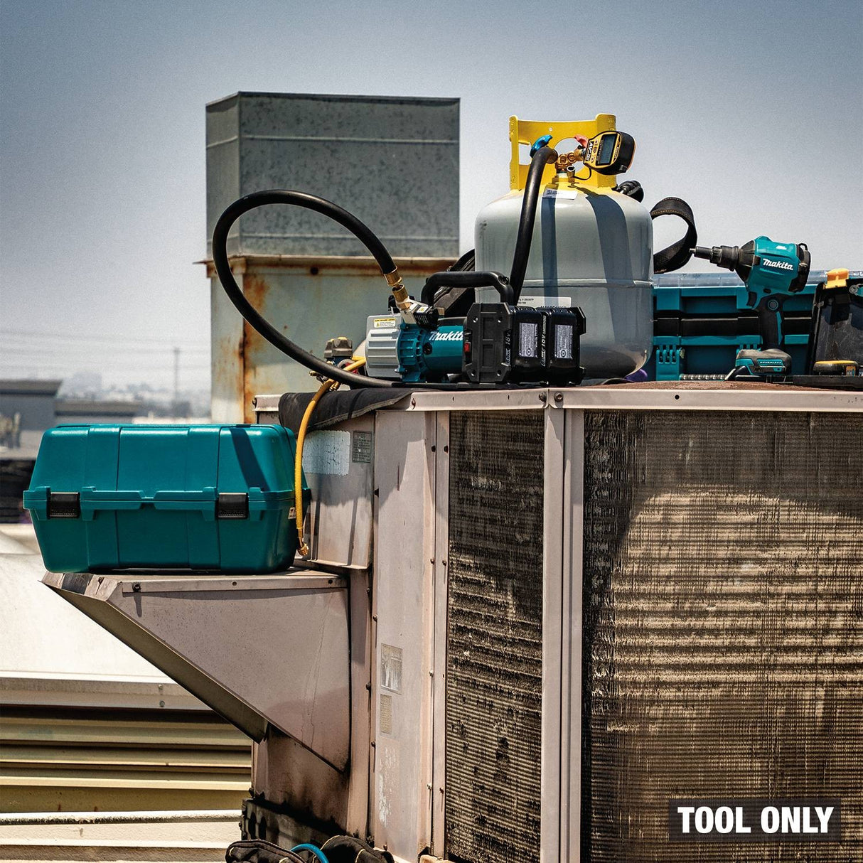 Makita DVP181ZK 36V (18V X2) LXT Cordless 4 CFM Dual-Stage Vacuum Pump, Tool Only - 15