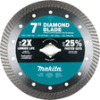 Makita E-02571 7" Diamond Blade, Turbo, Soft Material