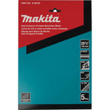 Makita E-08735 28-3/4" Portable Band Saw Blade, 5/pk - 2