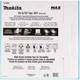 Makita E-24854 16-5/16" 35T Carbide Tipped Max Efficiency Ultra Thin Kerf Circular Saw Blade - 3