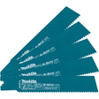 Makita E-26191 5-3/4 in. Bi-Metal 8 TPI Metal Pipe Cutting Reciprocating Saw Blades (5 Pack)