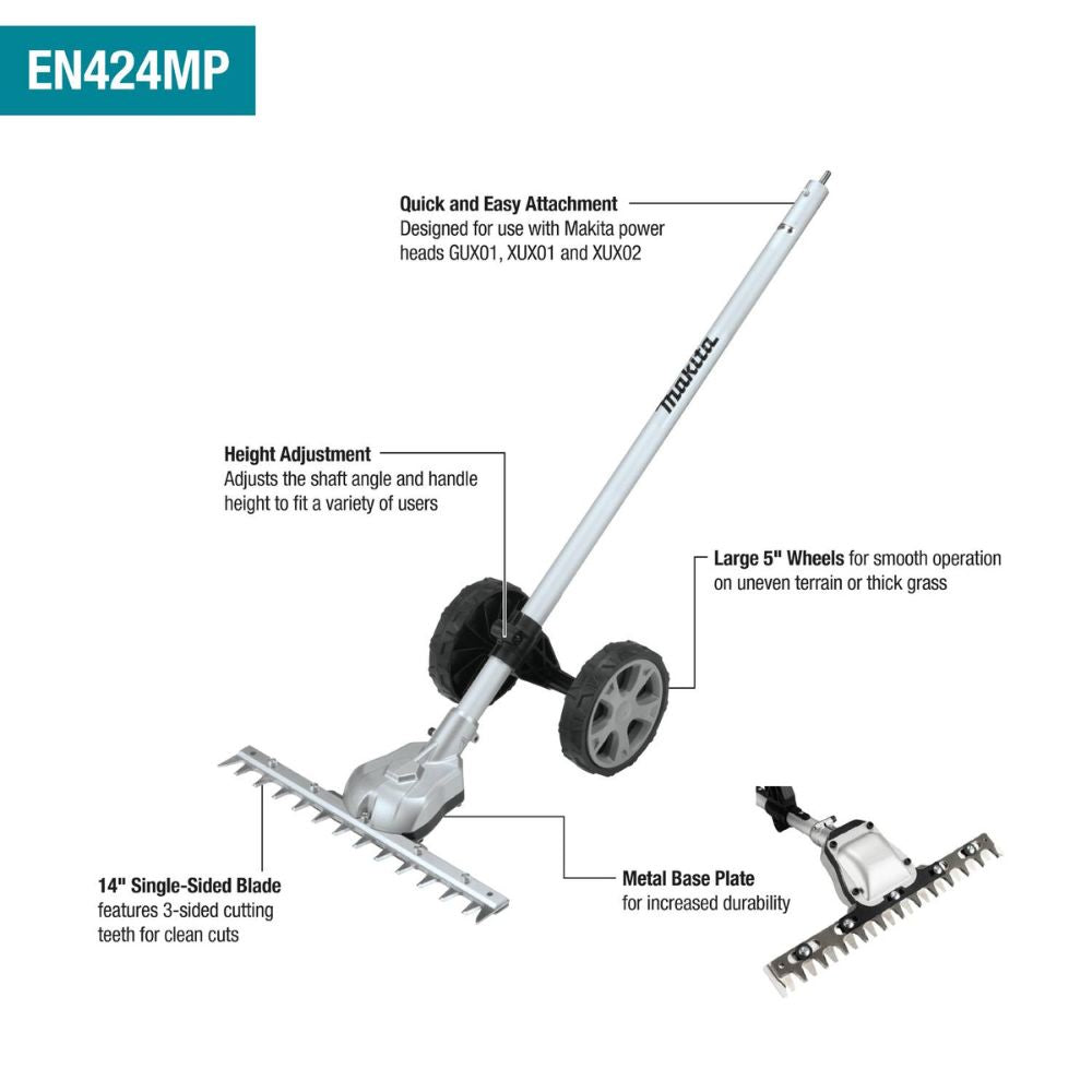 Makita EN424MP 14" Ground Trimmer Couple Shaft Attachment - 2