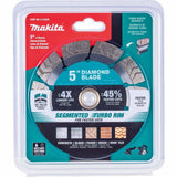 Makita E-23329 5" Segmented Turbo General Purpose Diamond Blade - 2